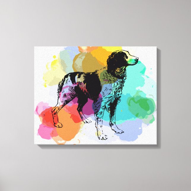 Toile Brittany Spaniel (Recto)