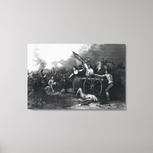 Toile Broc de poule à la bataille de Monmouth