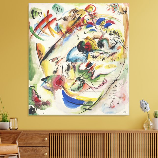 Toile Brouillon pour ‘Improvisation rêveuse (Insitu(Salon))