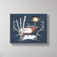 Brouillonnement Bull Elk
