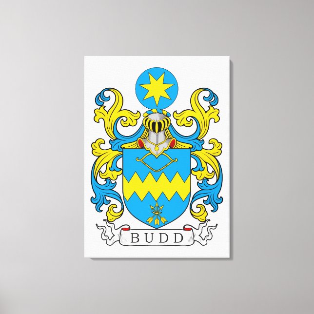 Toile Budd Family Crest (Recto)