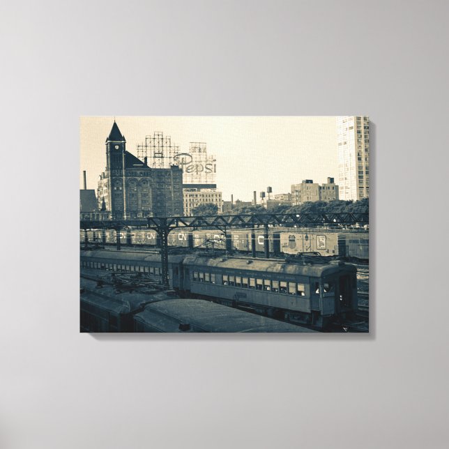 Toile Building Chicago Vintage (Recto)