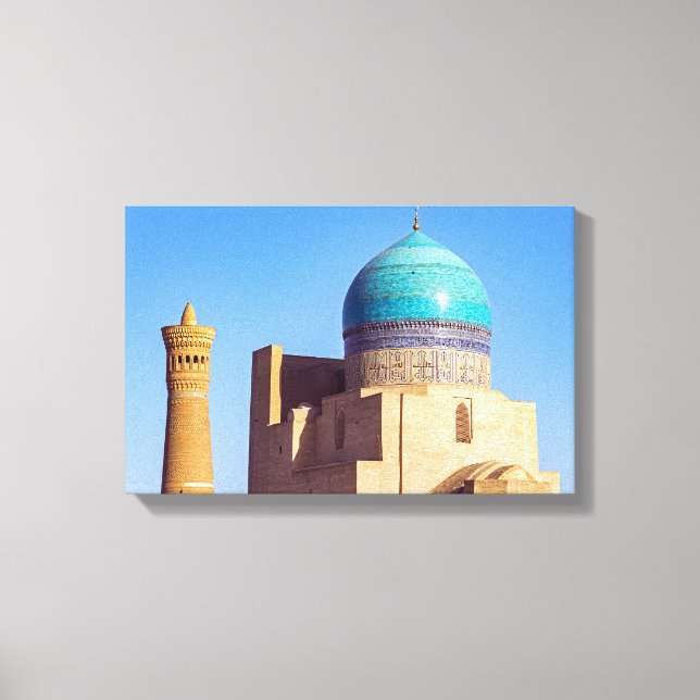 Toile Bukhara, Ouzbékistan - mosquée Kalyan (Recto)
