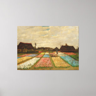 Toile Bulb Fields par Vincent van Gogh (1883)