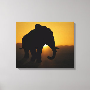 Toile Bull Elephant