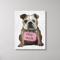 Bulldog Free Hugs