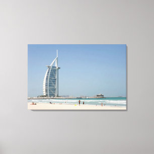 Toile Burj Al Arab depuis Sunset Beach, Dubaï