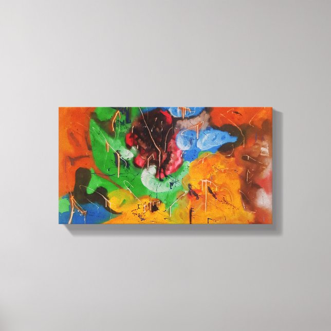 Toile Burst of Emotion (Recto)