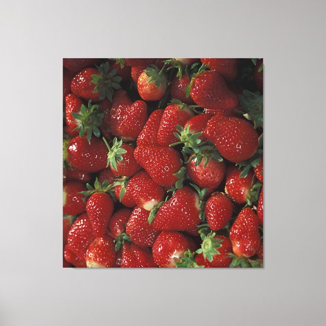 Toile Bushel de fraises (Recto)
