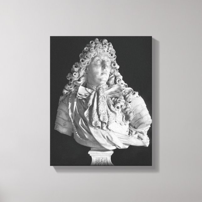 Toile Buste de Louis XIV 1679 (Recto)