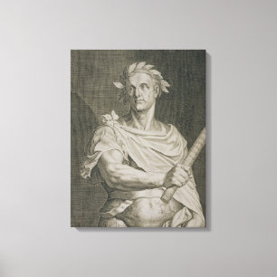 Toile C. empereur de Jules César (100-44 AVANT JÉSUS