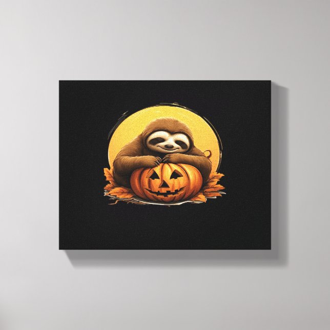 Toile Cabine de couchage et Halloween Citrouille classiq (Recto)