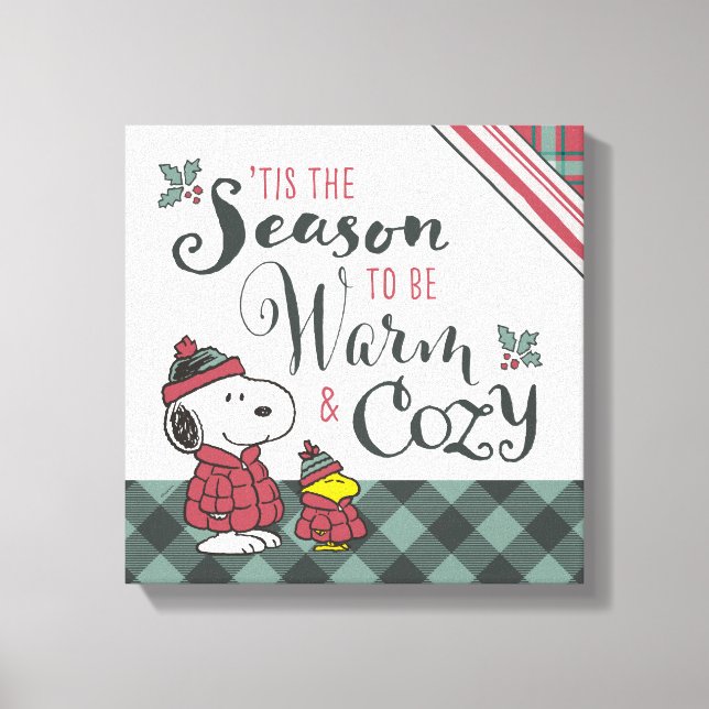 Toile cacahuètes | C'Est La Saison D'Être Cosy (Recto)