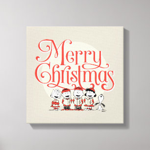 Toile cacahuètes   Joyeuse Chorale de Noël