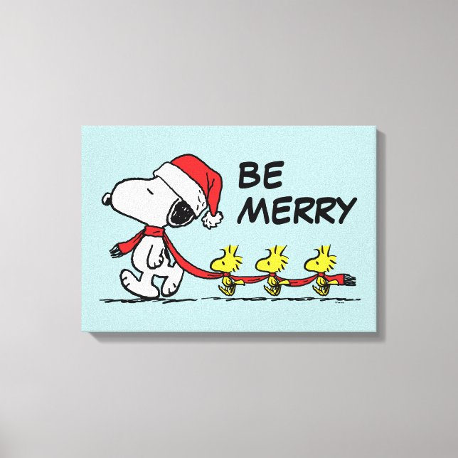 Toile cacahuètes | Snoopy & Friends Winter Scarf (Recto)