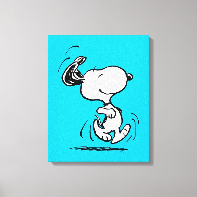 Toile cacahuètes | Snoopy Happy Dance (Recto)