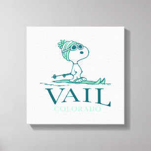 Toile cacahuètes Snoopy Vail Colorado