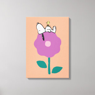 Toile cacahuètes Snoopy & Woodstock Flower Whististle
