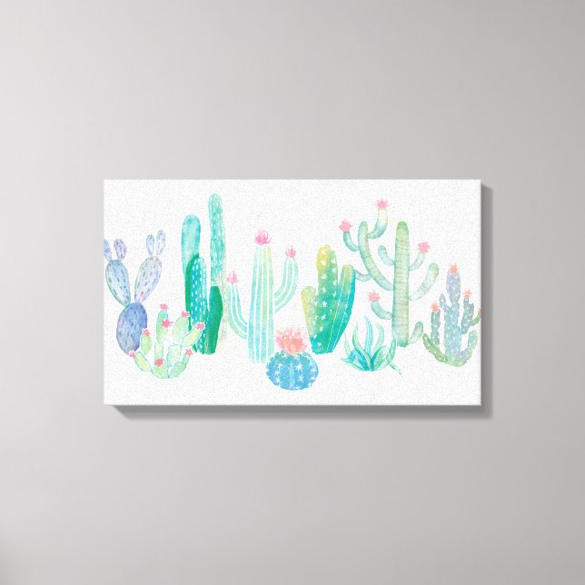 Toile Cactus bohémien (Recto)