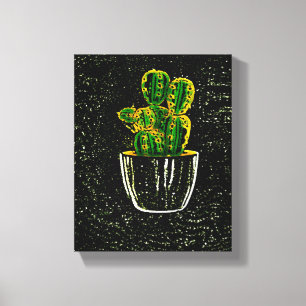 Toile Cactus tirés