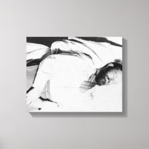 Toile Cadavre de photographie proscrite de Jesse James