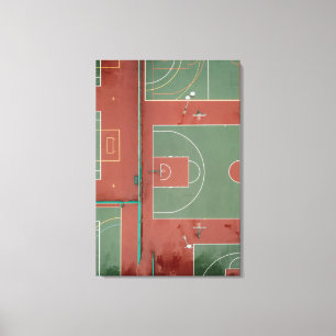 Toile Cadeau de basket-ball cool