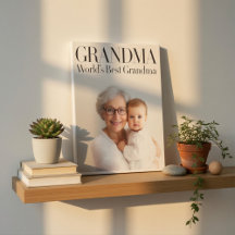Cadeau photo personnalisé | Meilleure grand-mère d