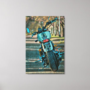 Toile cadeaux de moto pour petit ami