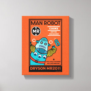 Toile Cadeaux de robot pour anniversaire de mariage ou d