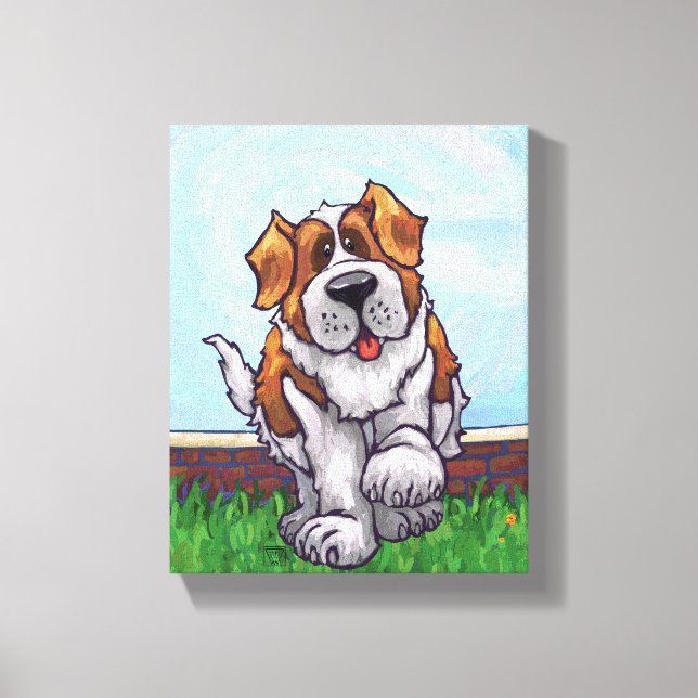 Toile Cadeaux et accessoires St. Bernard (Recto)