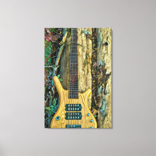 Toile Cadeaux pour un musicien guitariste