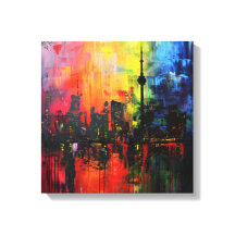 Cadre art abstrait