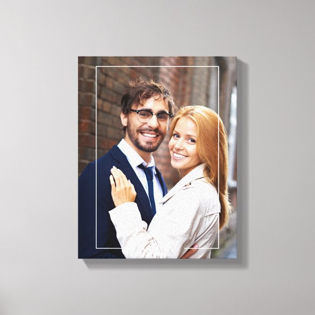 Toile Cadre chic et photo monographique (Recto)