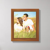 Cadre spectaculaire en bois Belle vierge Extraordi