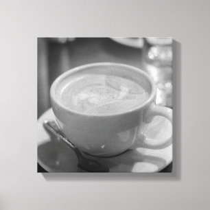 Toile Café Art noir et blanc