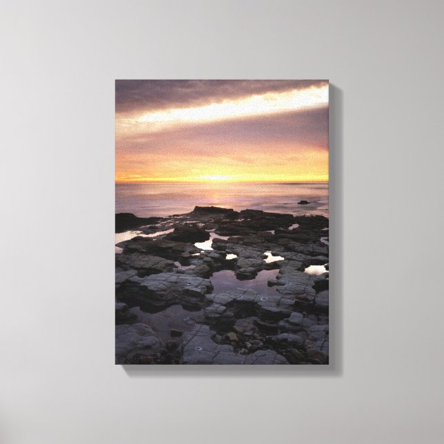 Toile Californie, San Diego, Sunset Cliffs, Sunset 6 (Recto)