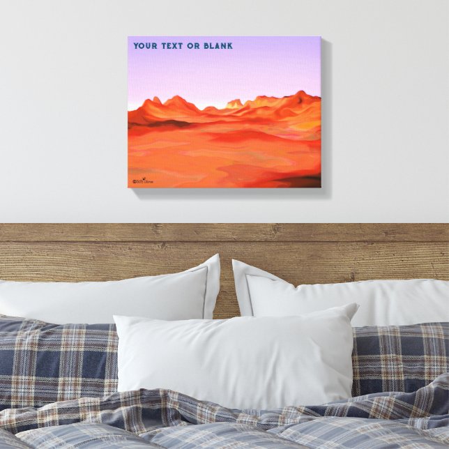 Toile Calme du désert (Insitu(Chambre))