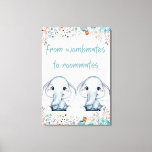 Toile Camarades de combat pour colocataires Nursery Wall