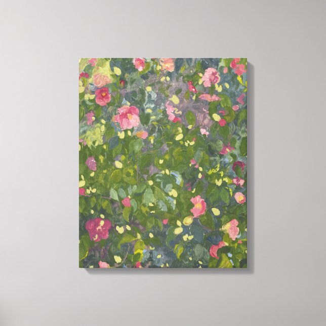 Toile Camellia en Fleur 2014 (Recto)