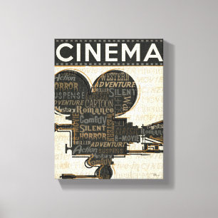 Toile Caméra vidéo vintage