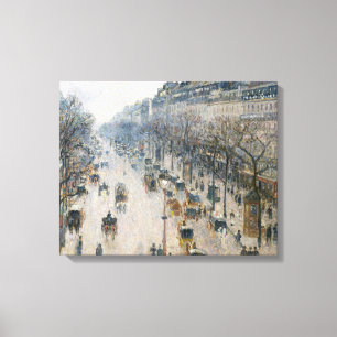Toile Camille Pissarro - Boulevard Montmartre