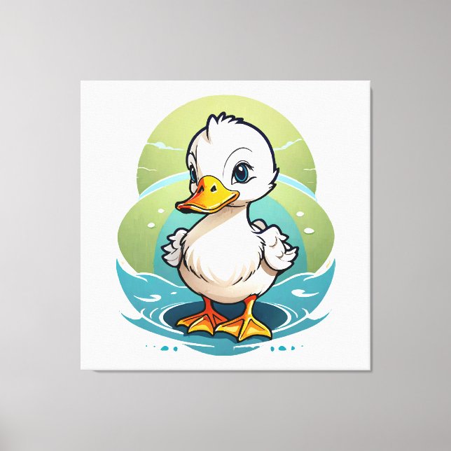 Toile canard-blanc (Recto)