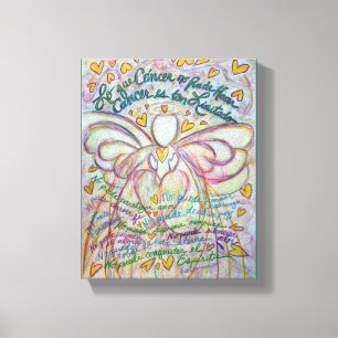 Toile Cáncer No Puede Hacer Angel Canvas Peinture Art