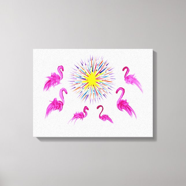 Toile Candy Waters Artiste de l'autisme (Recto)