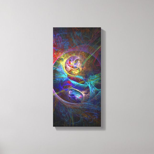 Toile Candy Waters Artiste de l'autisme (Recto)