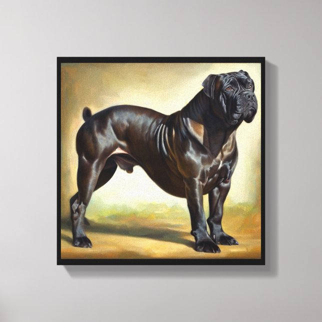 Toile Cane Corso Dog (Recto)