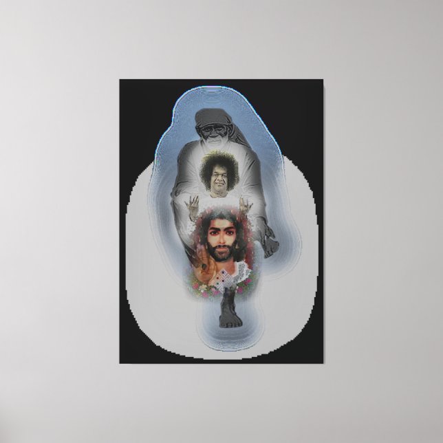 Toile Canon Légendes Sai Baba (Recto)