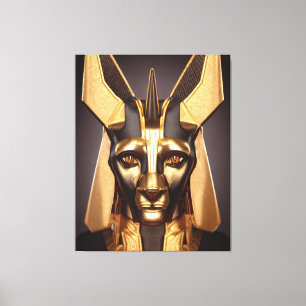 Toile Canvas Anubis égyptien Imprimer