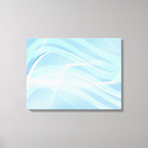 Toile Canvas Art-Blue Abstrait