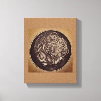 Toile Canvas de bol de nouilles
